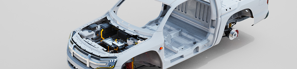 DOSCH 3D Car Details - Electric Pick-Up