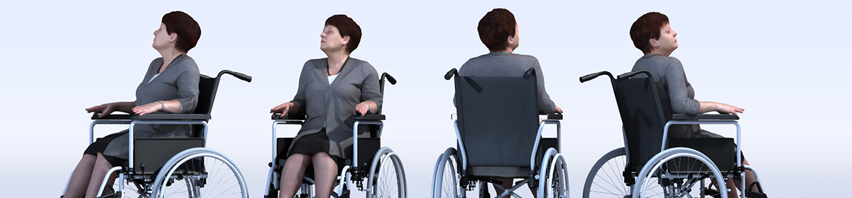 DOSCH 3D People - Handicapped Seniors Vol. 1
