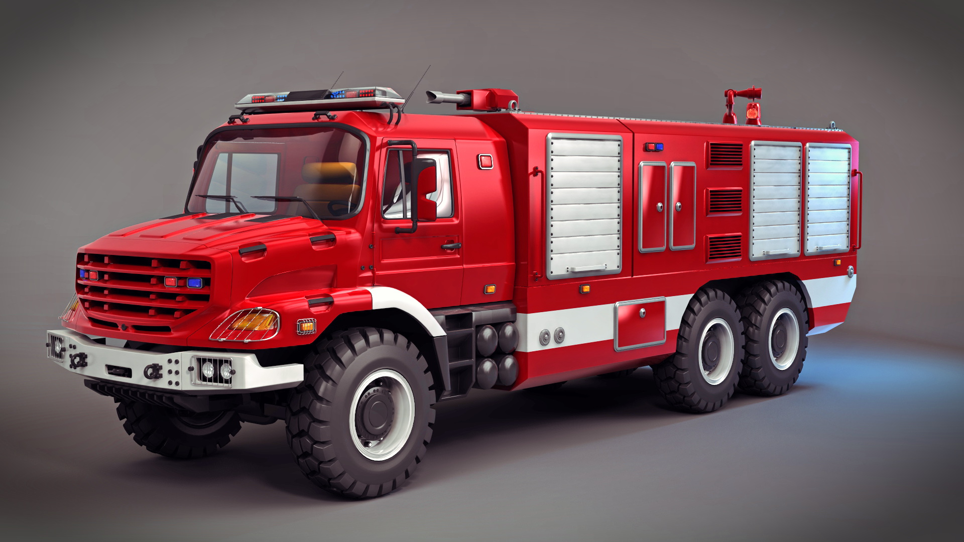 Dosch 3D Fire Trucks for Artlantis Dosch Design News