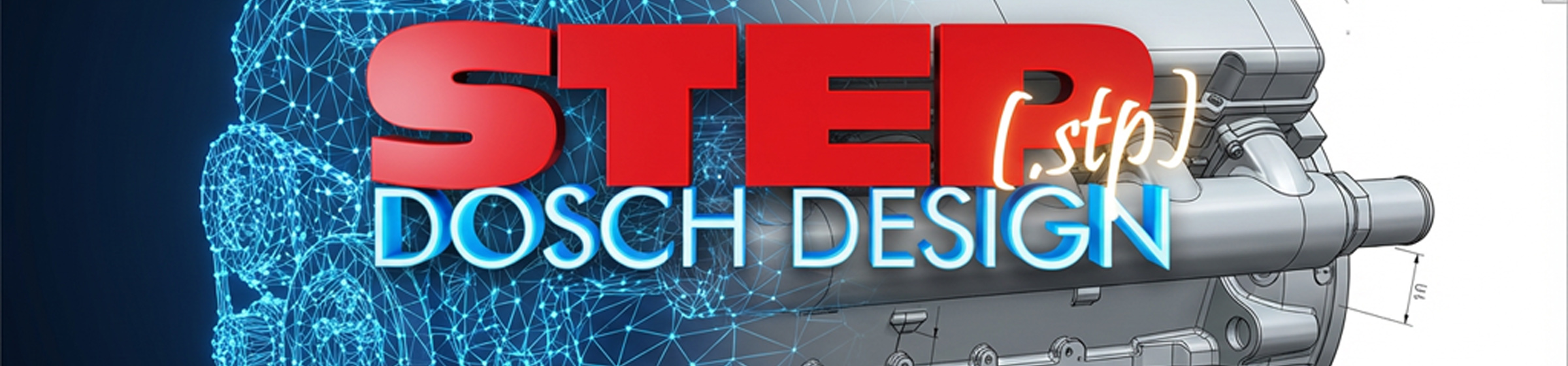 Visual perfection meets CAD compatibility: Dosch 3D models in STEP format