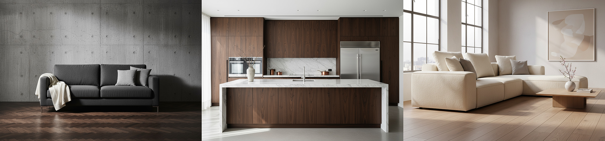 3D for the furniture and interior design industry: Present every option in photorealistic perfection.