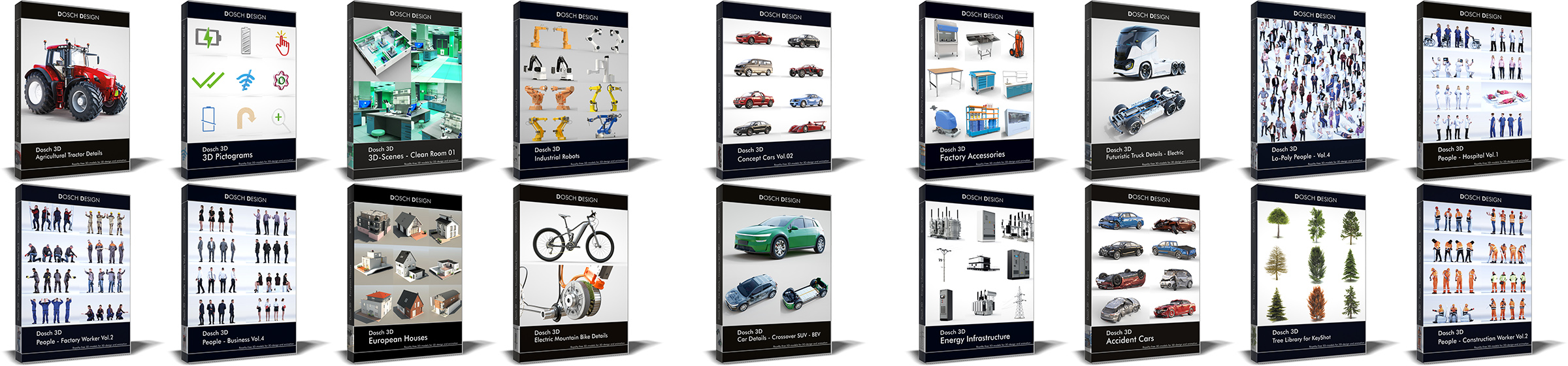 3D Modelle und 3D Szenen