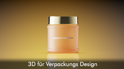 3D für Verpackungs Design