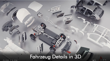Fahrzeug Details in 3D
