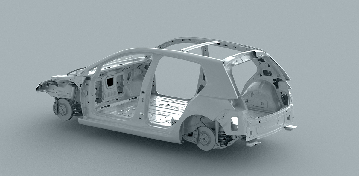 DOSCH DESIGN - DOSCH 3D: Car Details - Compact Hybrid Car