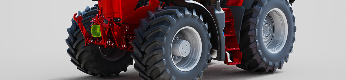 DOSCH 3D: Agricultural Tractor Details