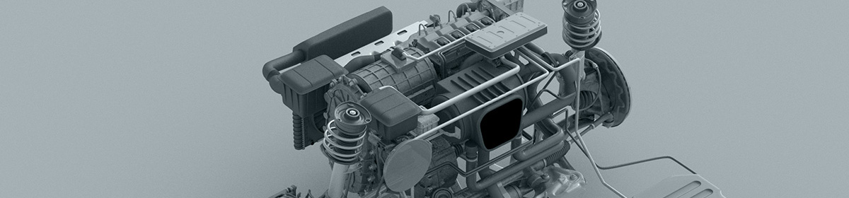 DOSCH 3D Car Details - Compact Hybrid Car