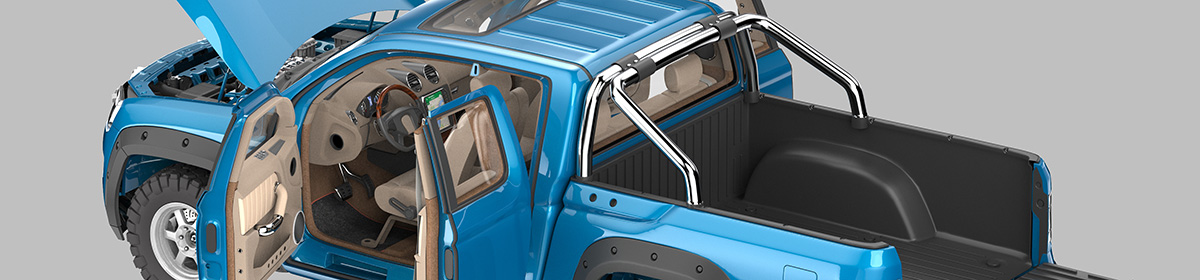 DOSCH 3D Car Details - Hydrogen Pick-Up