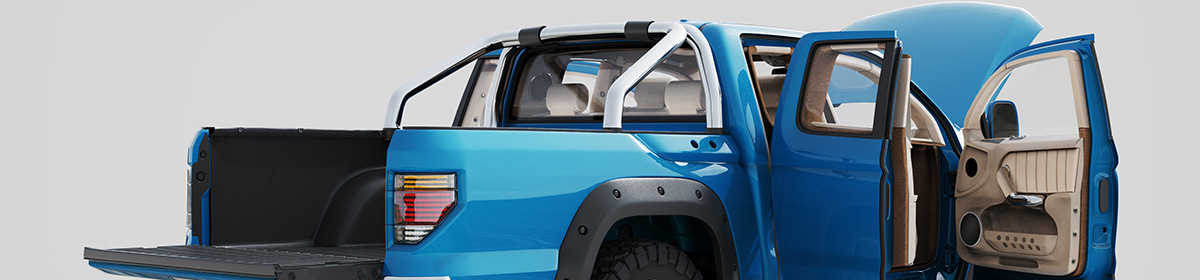 DOSCH 3D: Car Details - Hydrogen Pick-Up