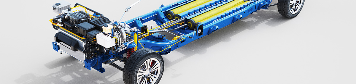 DOSCH 3D Car Details - Hydrogen Delivery Van
