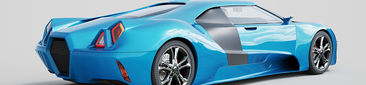 DOSCH 3D Car Details - Hydrogen Sports Car