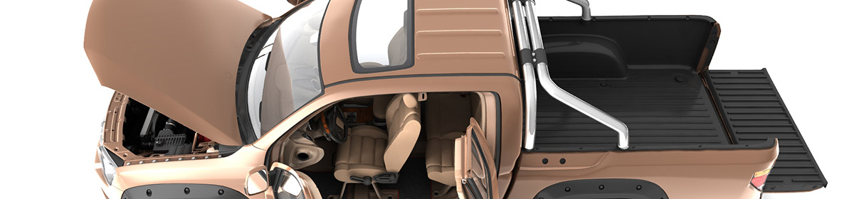 DOSCH 3D Car Details - Pick-up