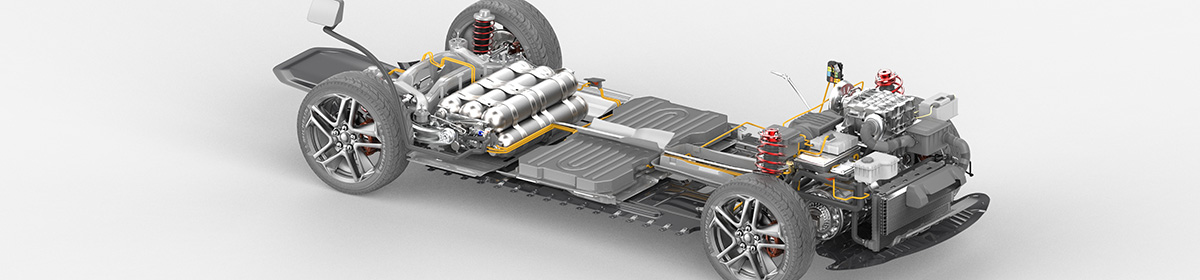DOSCH 3D Car Details V3 - Hydrogen Fuel Cell