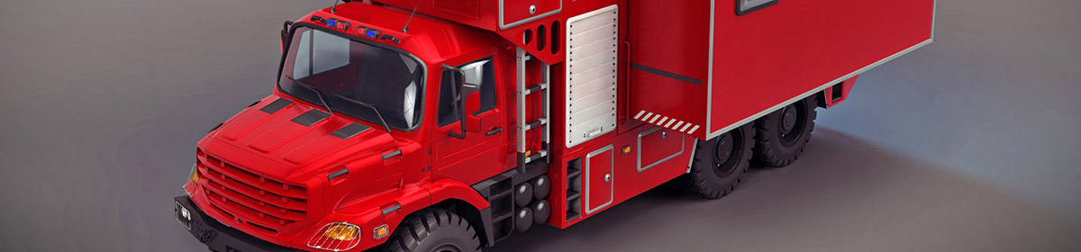 DOSCH 3D Fire Trucks