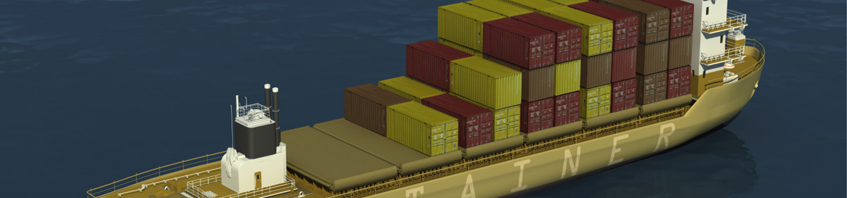 DOSCH 3D Freight Ships
