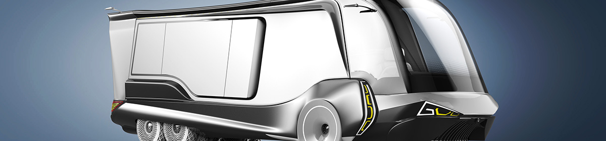 DOSCH 3D Futuristic Van