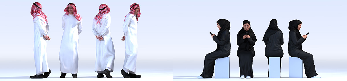 DOSCH 3D People - Arab Vol.1
