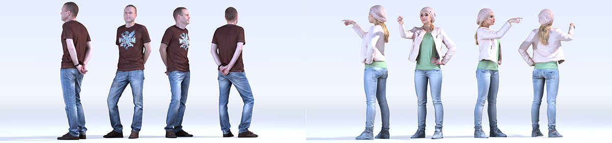DOSCH 3D People - Casual Vol. 1