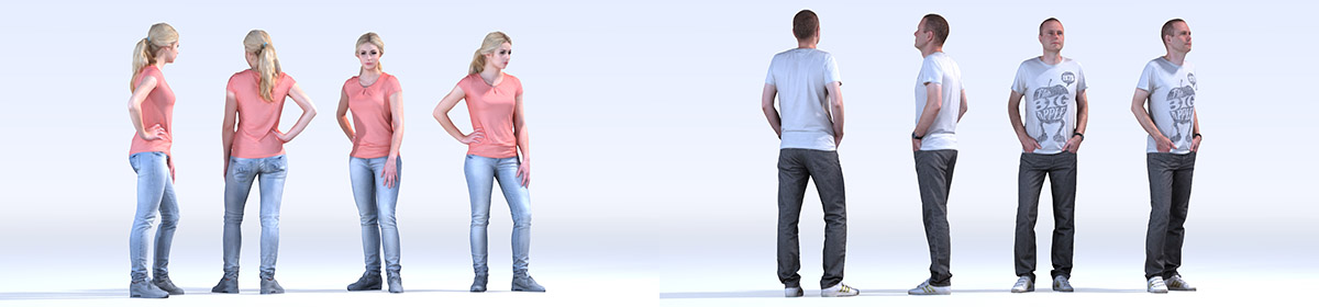 DOSCH 3D People - Casual Vol. 1