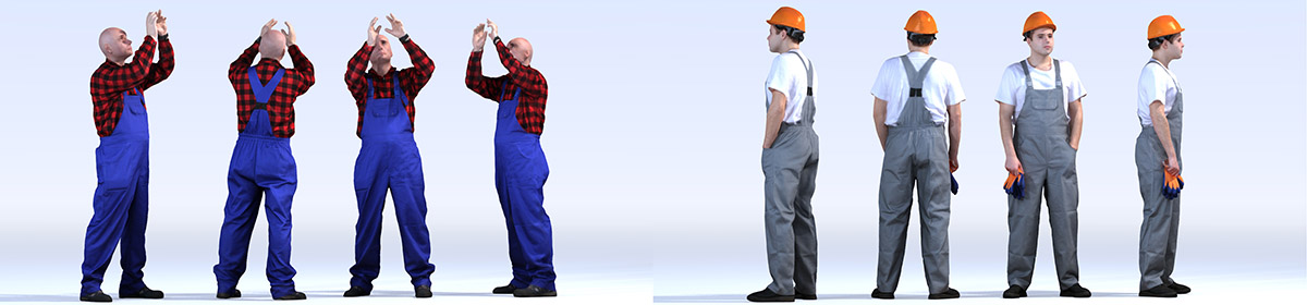 DOSCH 3D People - Factory Worker Vol. 1