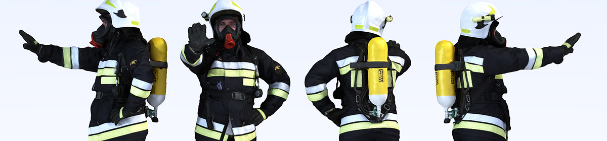 DOSCH 3D People - Firefighters Vol. 1