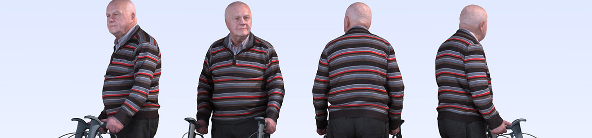 DOSCH 3D People - Handicapped Seniors Vol. 2