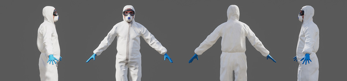 DOSCH 3D People - Rigged - Clean Room