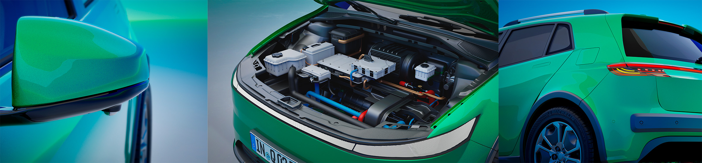 DOSCH 3D: Car Details - Crossover SUV - BEV