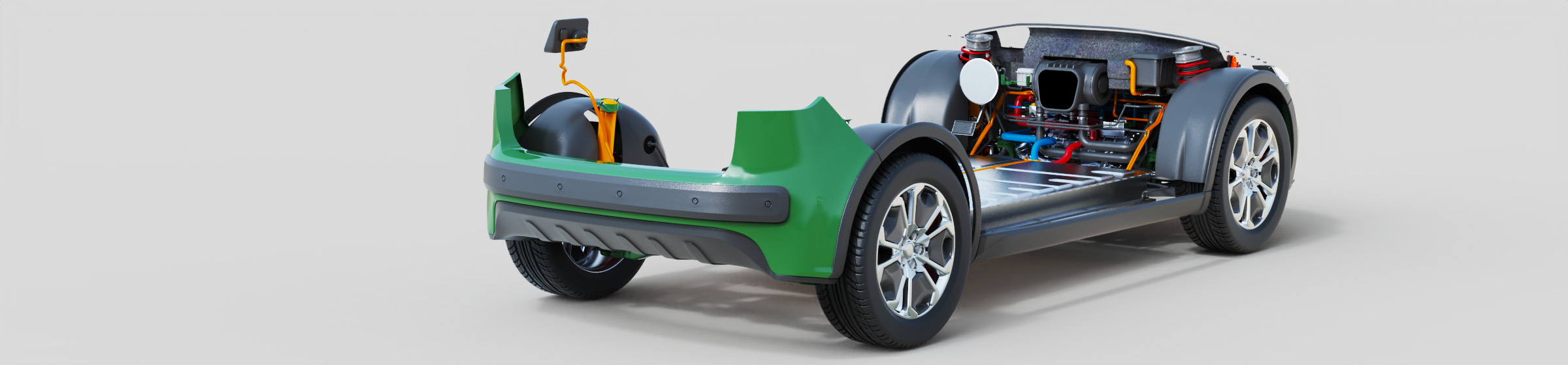 DOSCH 3D: Car Details - Crossover SUV - BEV