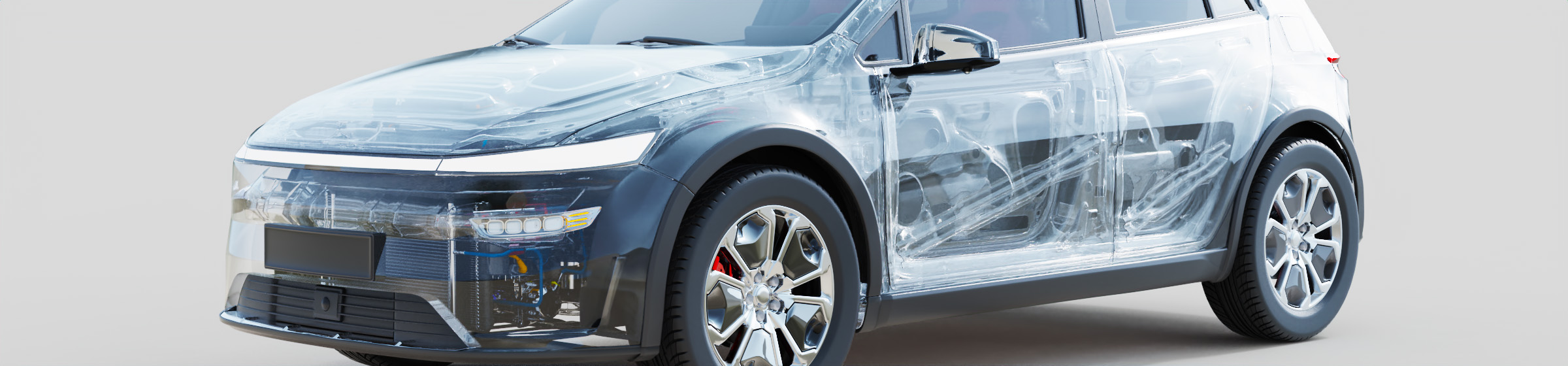 DOSCH 3D Car Details - Crossover SUV - BEV