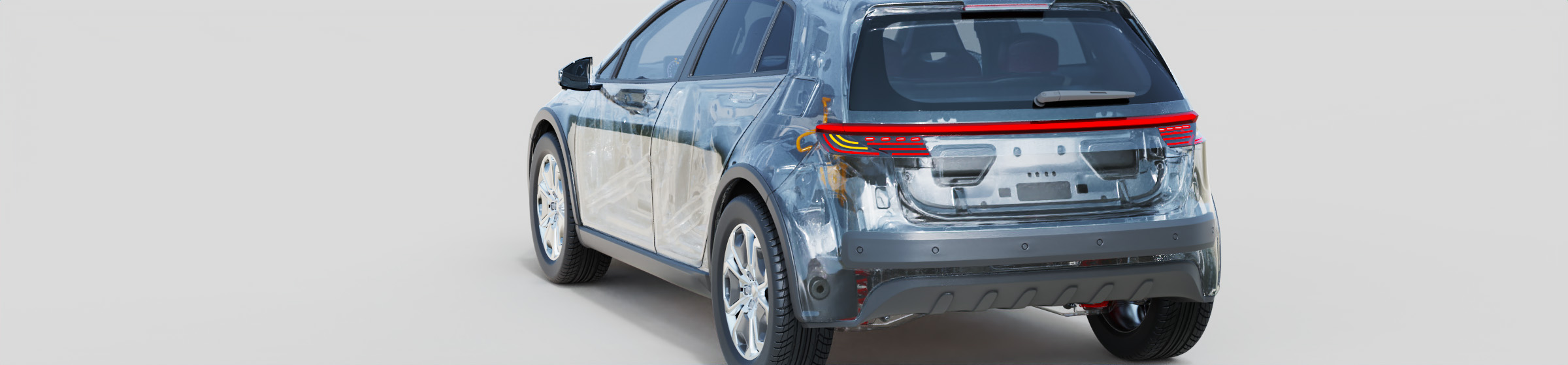 DOSCH 3D: Car Details - Crossover SUV - BEV