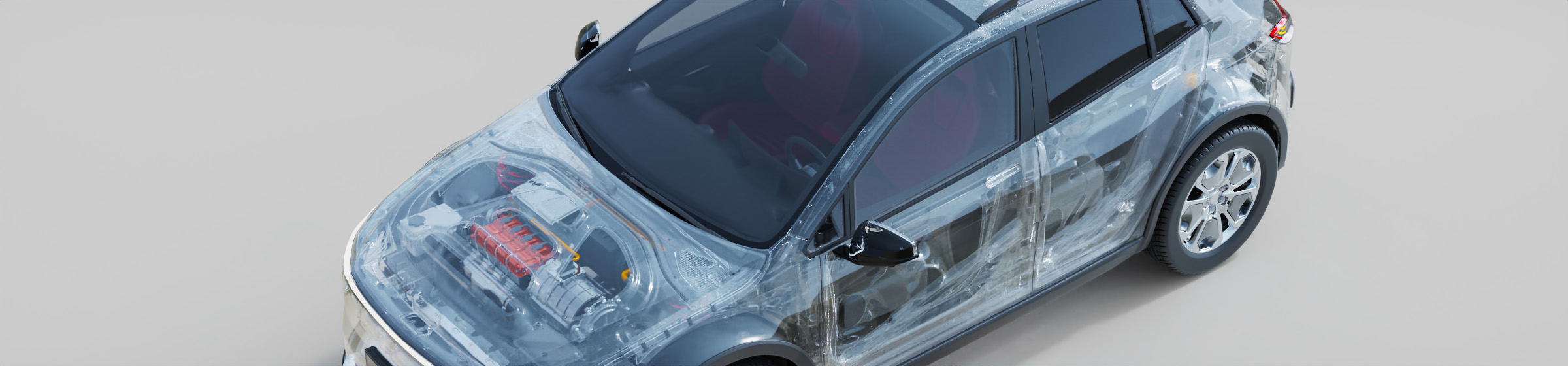 DOSCH 3D Car Details - Crossover SUV - PHEV