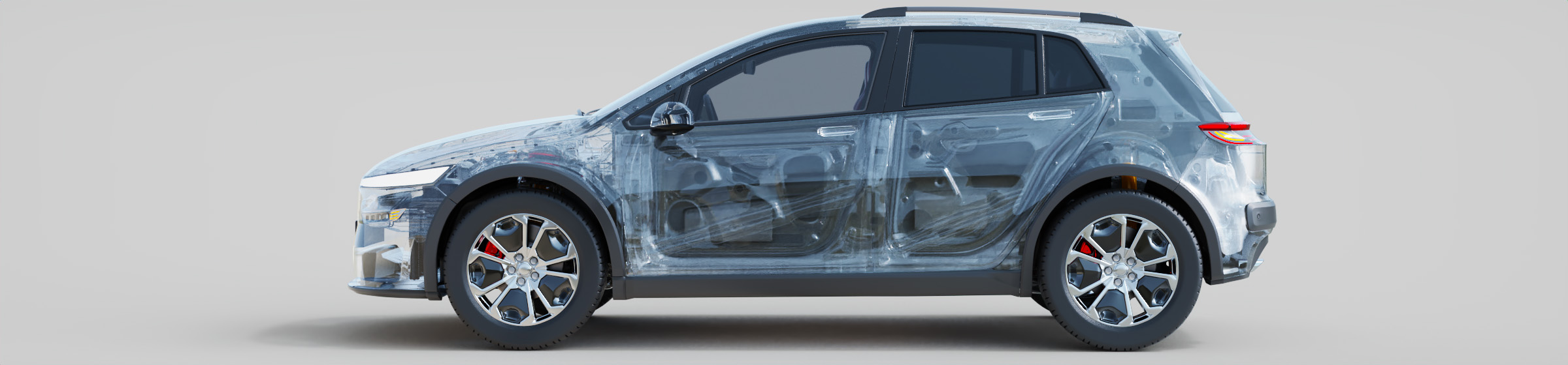 DOSCH 3D Car Details - Crossover SUV - PHEV