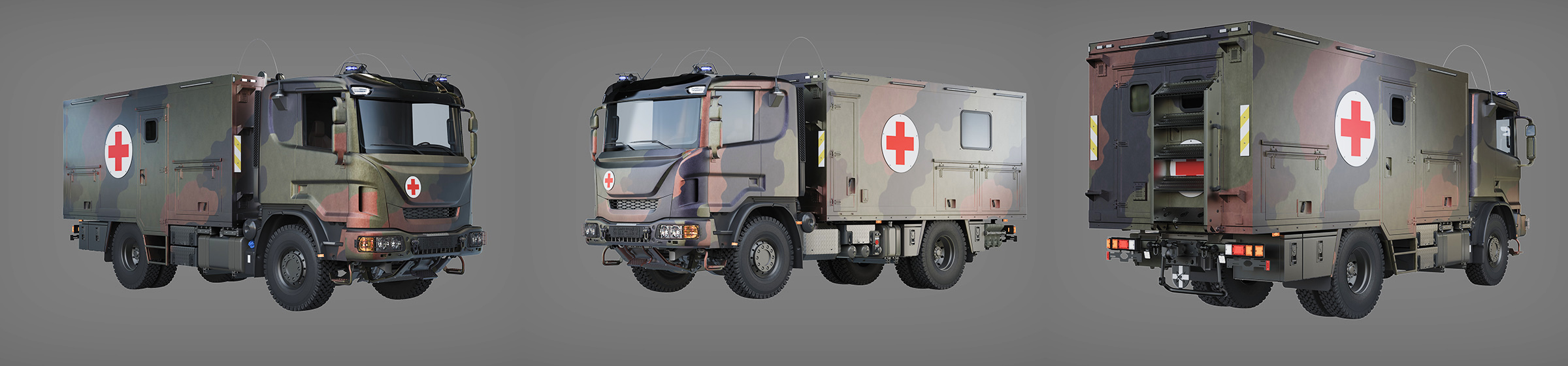 DOSCH 3D Defense Truck Details