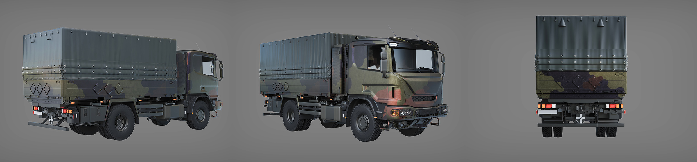 DOSCH 3D Defense Truck Details