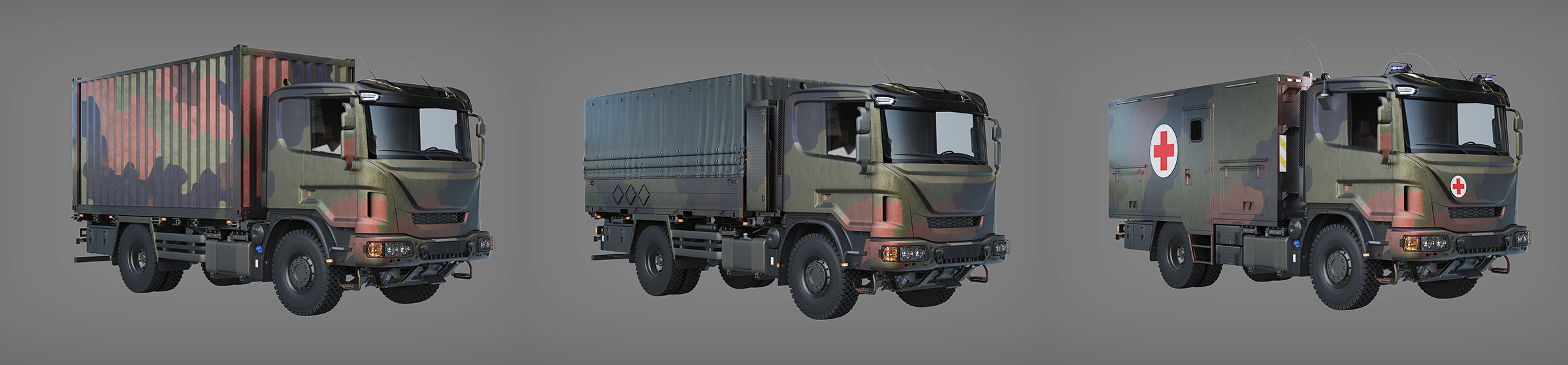 DOSCH 3D Defense Truck Details