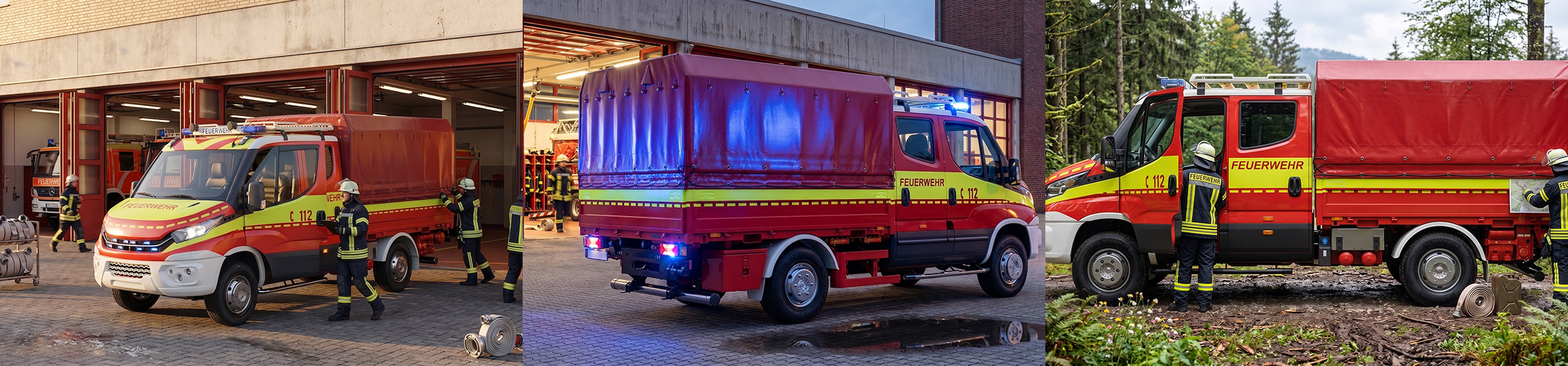 DOSCH 3D Fire Service - Multi Role Vehicle Details - Central Europe
