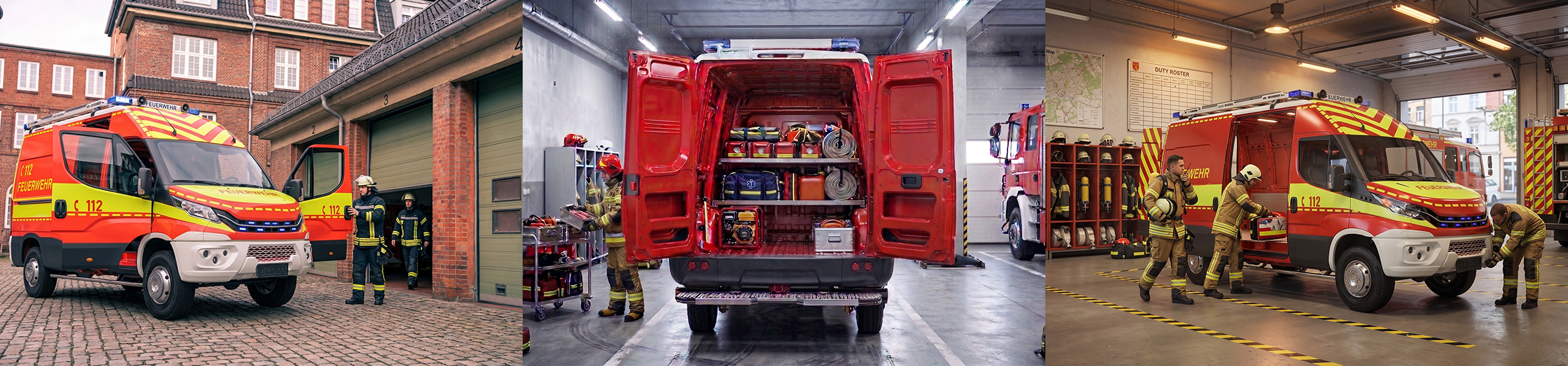DOSCH 3D Fire Service - Multi Role Vehicle Details - Central Europe