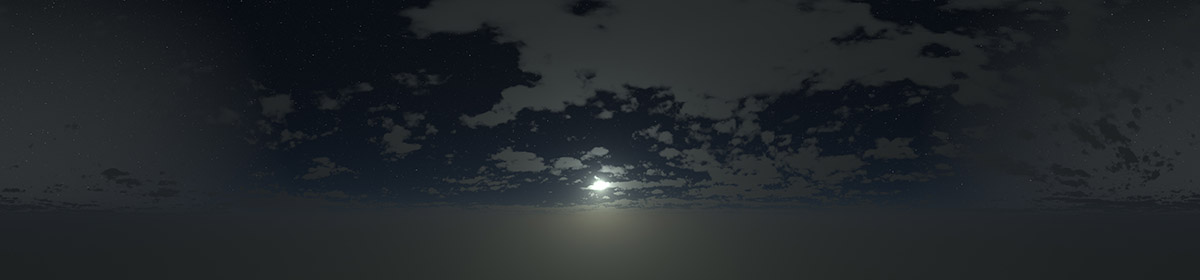 Night sky hdri free