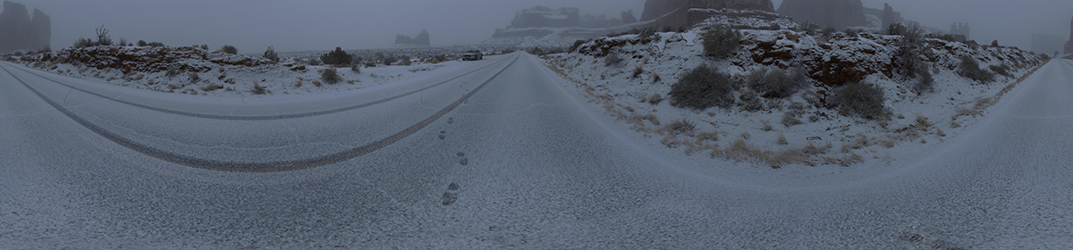 DOSCH HDRI Snow Roads