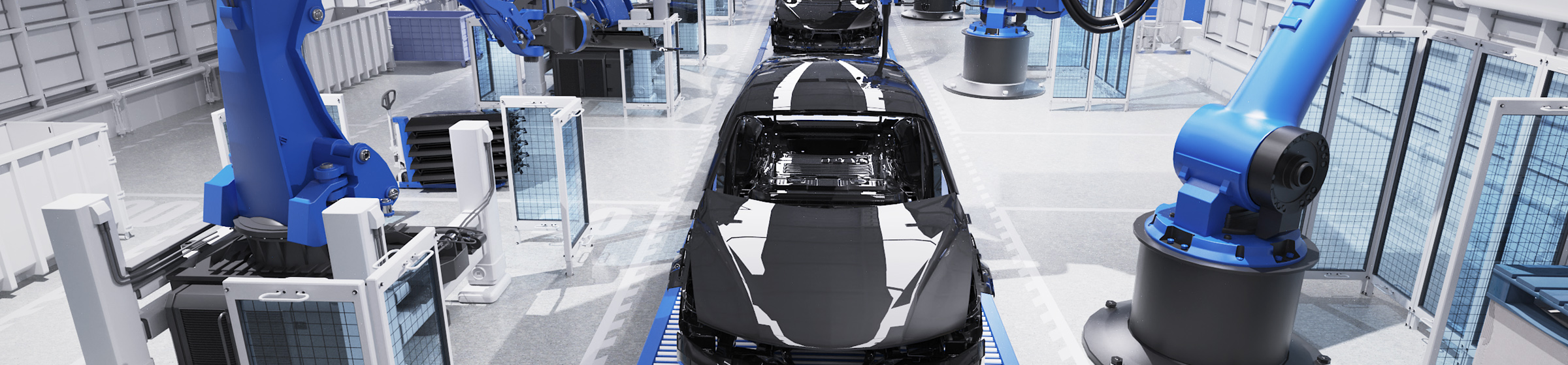 KeyShot Render-Scenes KeyShot Render-Scene - Automotive Factory