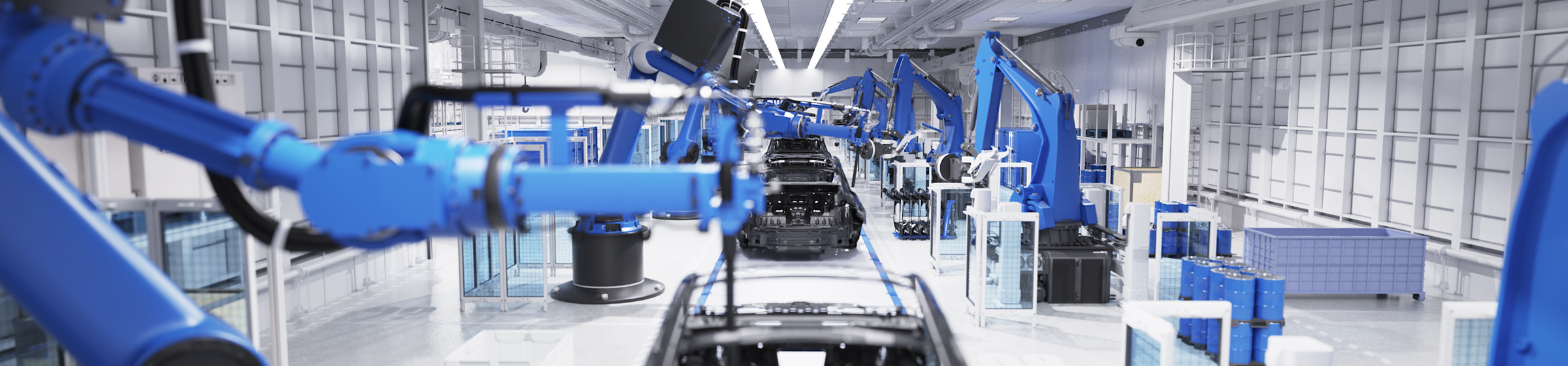 KeyShot Render-Scenes KeyShot Render-Scene - Automotive Factory