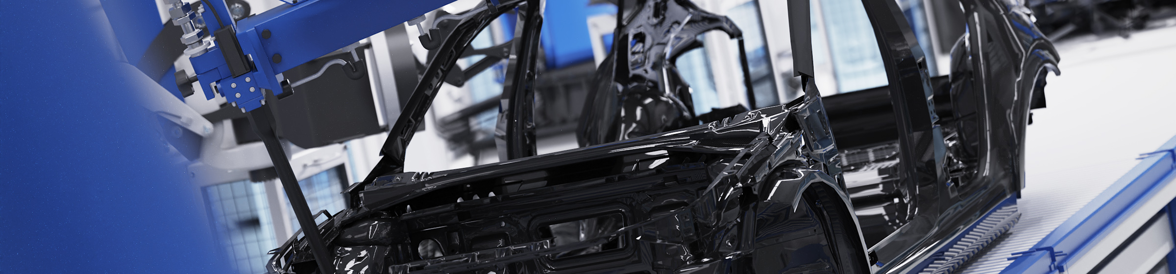 KeyShot Render-Scenes KeyShot Render-Scene - Automotive Factory