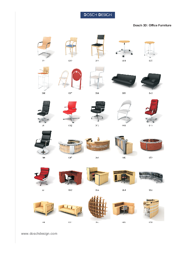 Dosch Design Dosch 3d Office Furniture